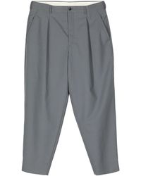 Comme des Garçons - Pleated wool tailored trousers - Lyst