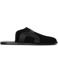 Osklen - Suede-Panel Mules - Lyst