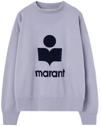 Isabel Marant - Sweatshirt mit Logo-Print - Lyst