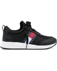 Tommy Hilfiger - Flexi Leather Sneakers - Lyst