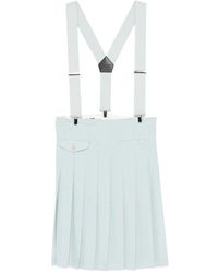 Comme des Garçons - Pleated Suspender Skirt - Lyst