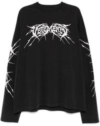 Vetements - T-Shirt mit grafischem Print - Lyst