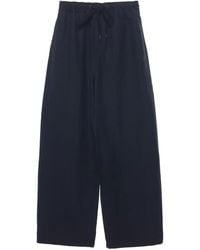 Studio Nicholson - Drawstring Linen-Blend Trousers - Lyst