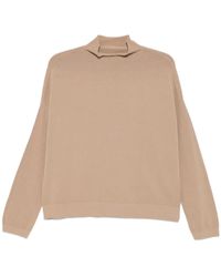 Transit - Mock-Neck Sweater - Lyst