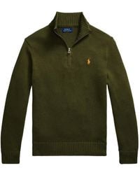 Polo Ralph Lauren - Pull À Col Zippé - Lyst