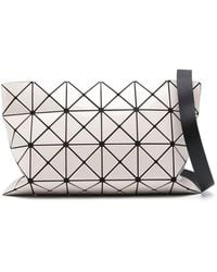 Issey Miyake - Geometric-Pattern Clutch Bag - Lyst