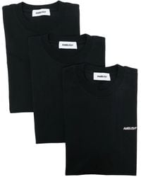 Ambush - Logo-Embroidered T-Shirt Set (Set Of Three) - Lyst