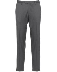 Briglia 1949 - Turned-Up Trousers With Pressed Creases - Lyst