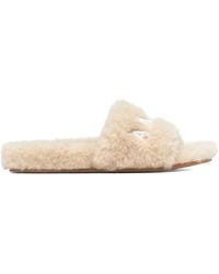 Amiri - Shearling Slides - Lyst