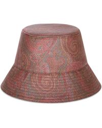 Etro - Sombrero de pescador con estampado de cachemira - Lyst