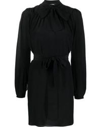 DSquared² - ディースクエアード ボウタイ ミニドレス - Lyst