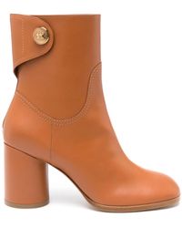 Casadei - Cleo 80mm レザーブーツ - Lyst
