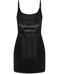 MISBHV - Mini-Jurk Met Logodetail - Lyst
