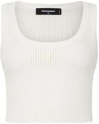 DSquared² - Upside Down Tank Top - Lyst