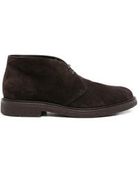 Henderson - Suede Lace-Up Boots - Lyst