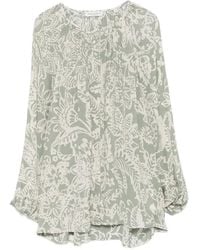 Marc O' Polo - Chemise Fleurie À Manches Longues - Lyst