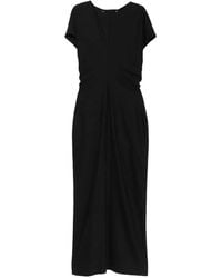 Agnona - Cap-Sleeve Maxi Dress - Lyst