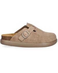 Scholl - Slipper Aus Wildleder Mit Schnallenverschluss - Lyst