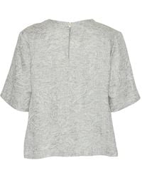 Henrik Vibskov - Helmet Pattern-Jacquard Blouse - Lyst