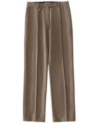 Studio Nicholson - Quarte Pin-Tucked Tailored Trousers - Lyst
