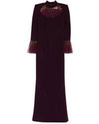 Jean Louis Sabaji - Bell Sleeve Maxi Dress - Lyst