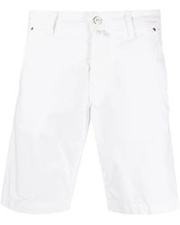 Jacob Cohen - Logo-Patch Cotton Shorts - Lyst