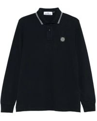 Stone Island - ロングスリーブ ポロシャツ - Lyst