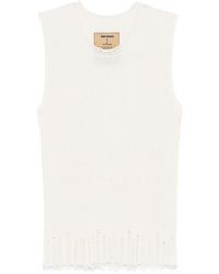 Uma Wang - リブニット トップ - Lyst