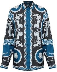 Versace - Silk Shirt - Lyst