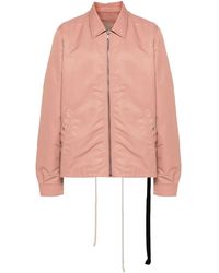 Rick Owens - Zip-Up Shirt Jacket - Lyst
