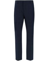 PT Torino - Cotton-Blend Straight-Leg Trousers - Lyst