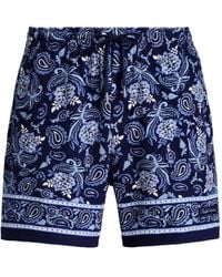Ralph Lauren - Costume Da Bagno Con Stampa Paisley - Lyst