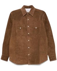 Carter Young - スエード シャツ - Lyst