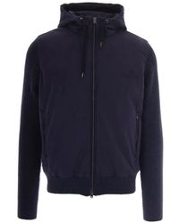 Herno - Hooded Panelled Jacket - Lyst