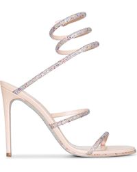 Rene Caovilla - Crystal-embellished Strap-detail Sandals - Lyst