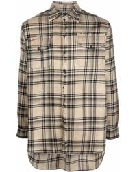 Uma Wang - オーバーサイズ チェック シャツ - Lyst