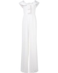 Jay Godfrey Overall mit Bindegürtel - Weiß