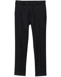 Incotex - Pressed-Crease Straight-Leg Trousers - Lyst