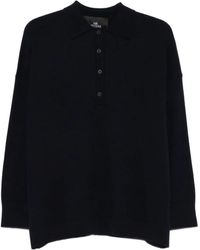 Mr. Mittens - Gigi Knitted Polo Top - Lyst
