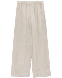 Emporio Armani - Straight-Leg Trousers - Lyst