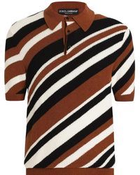 Dolce & Gabbana - ニット ポロシャツ - Lyst