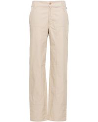 Moschino - Logo-Tag Trousers - Lyst