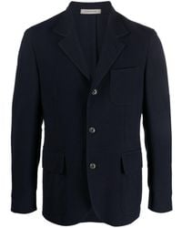 Corneliani - Single-Breasted Virgin-Wool Blazer - Lyst