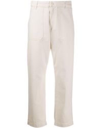 Woolrich Jean droit crop - Neutre