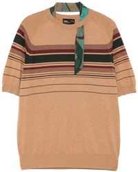 Kolor - ストライプ Tシャツ - Lyst