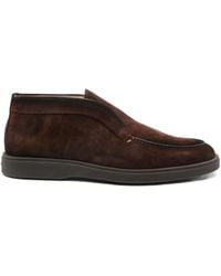 Santoni - Desert-Boots Aus Wildleder - Lyst