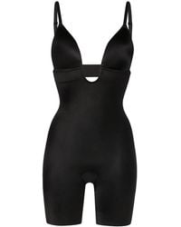 Spanx - Suit Your Fancy Plunge Low-Back Mid-Thigh Bodysuit - Lyst