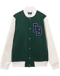 Brooks Brothers - Logo-Patch Side-Pockets Jacket - Lyst