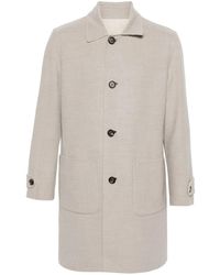 Eleventy - Cappotto Reversibile - Lyst