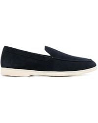 Henderson - Brushed Suede Loafers - Lyst
